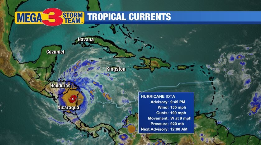 Stats from the National Hurricane Center